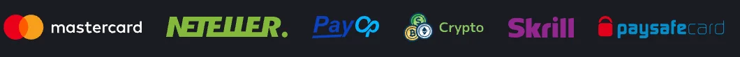 Mystake Casino Métodos de Pago Mystake Casino con métodos de pago Mastercard, Neteller, PayOp, criptomonedas, Skrill y Paysafecard