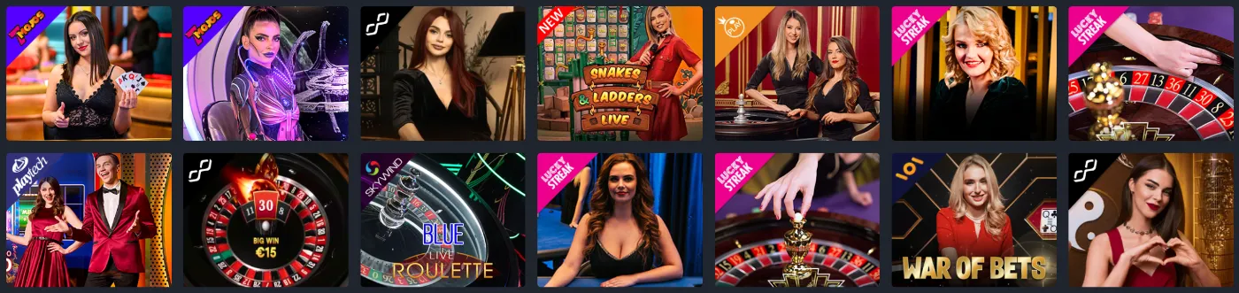 Mystake Casino Juegos de Casino en Vivo Mystake Casino con selección de juegos de casino en vivo como ruleta, blackjack y game shows